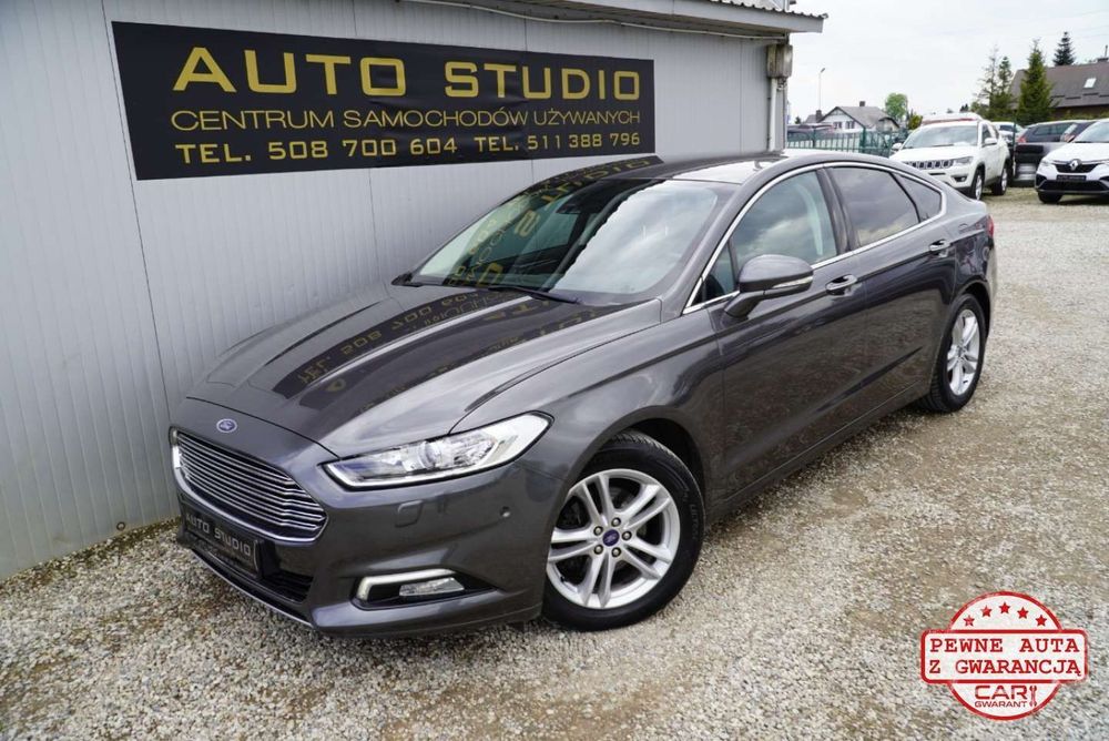 Ford Mondeo Nawigacja/Asystenty/Elektryczna-Klapa/Grzane-Fotele/Full-Serwis!!