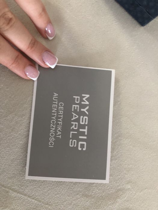 kolczyki z perłami słodkowodnymi z białego złota