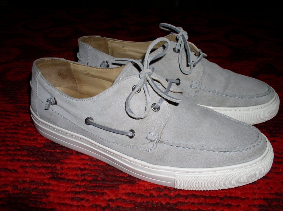 Замшевые кеды кроссовки Bluemint