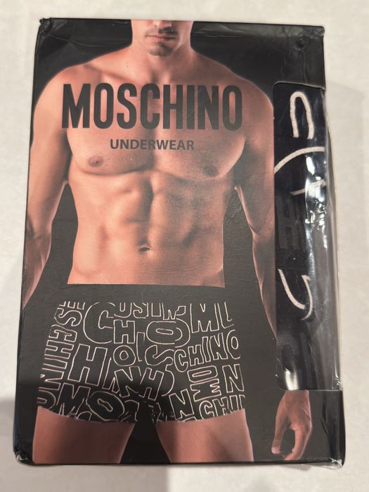 Moschino bokserki czarne L