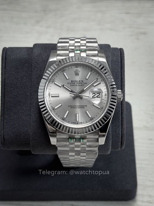 Годинник Rolex Datejust 41 Silver Ролекс