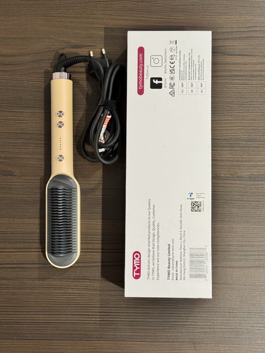 Випрямляч для волосся TYMO Ring Hair Straightener Brush