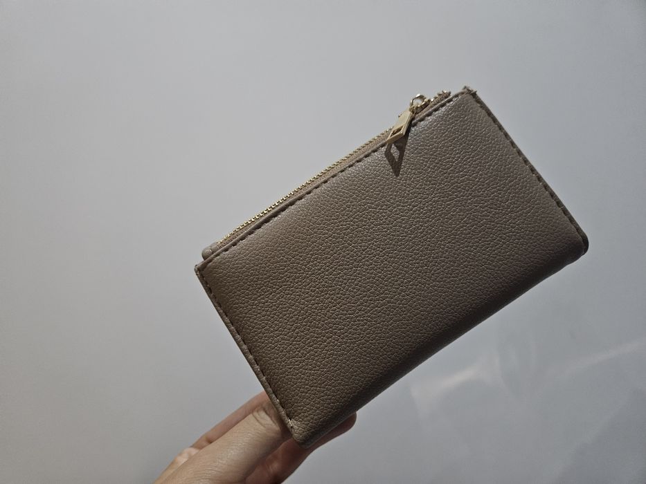 Carteira Bege/ Castanho