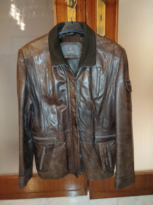 Casaco em pele Senhora