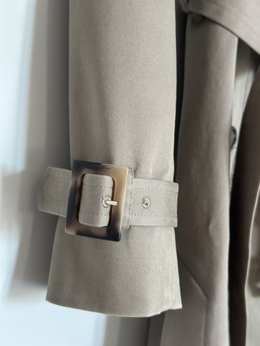 Тренч massimo dutti S капучіно