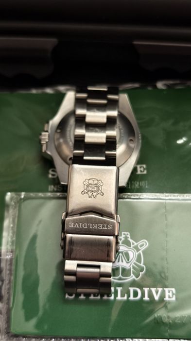 Часы Steeldive 1953. Хомаж  Seiko Submariner механика NH35 japan 300м , сапфир