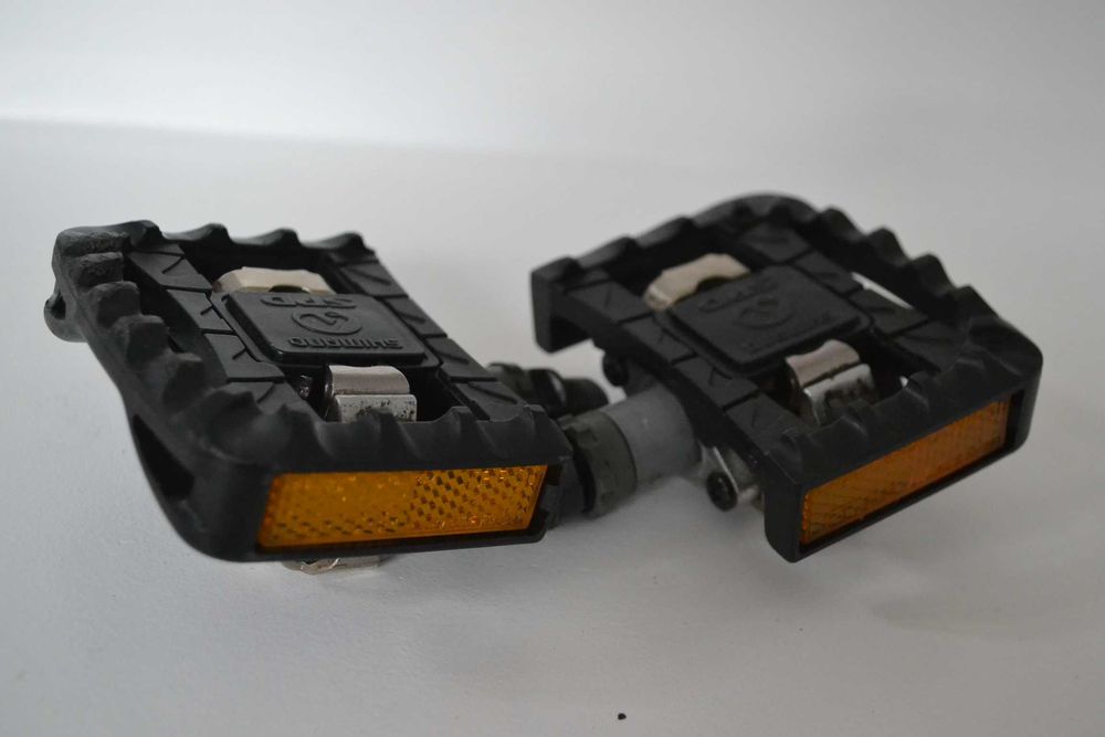 pedały zatrzaskowe shimano PD-M515 +nakładki ,pod bloki xt,lx stan bdb
