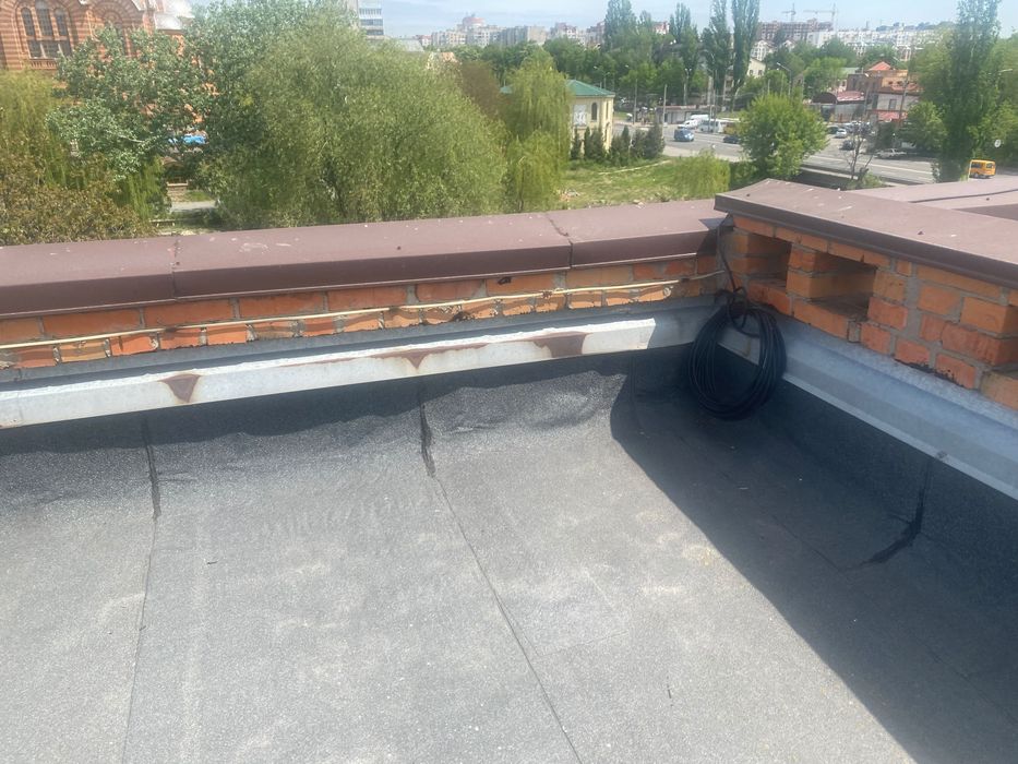 Гідроізоляція, ремонт покрівлі..Ремон руберойду