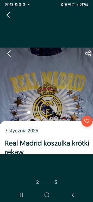 Spodenki koszulka Real Madryt