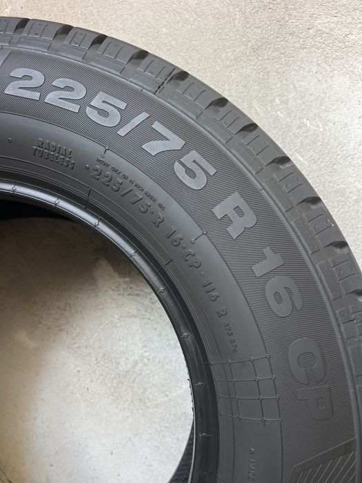 225/75/16 CP 116R Continental VancoCamper Opona Pojedyncza