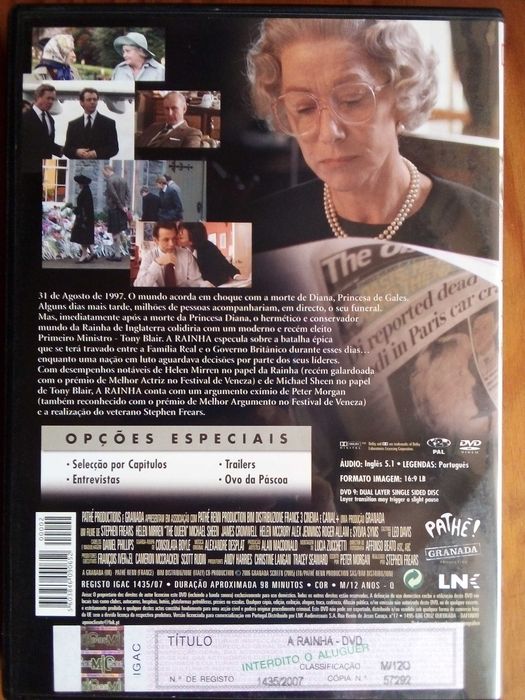 A Rainha - Stephen Frears, Helen Mirren