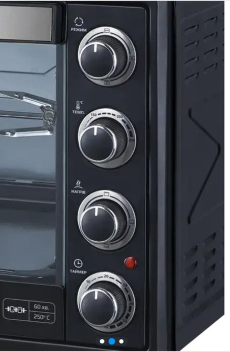 Електродуховка "Liberton"LEO 650 Blek 65 літрів