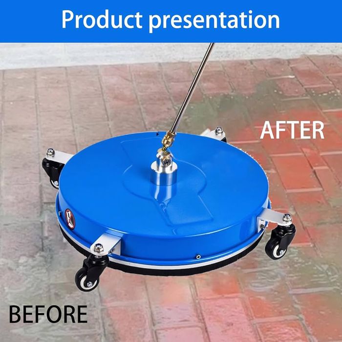 Profesjonalna Szczotka Do Mycia Kostki Brukowej 46cm Toosoar