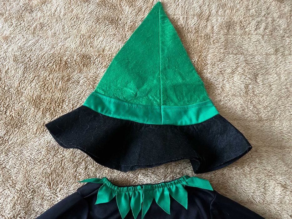 Bruxa Verde - Fato Carnaval Bébé (1 a 2 anos)