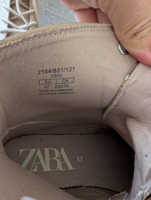 Ботинки Деми zara на девочку