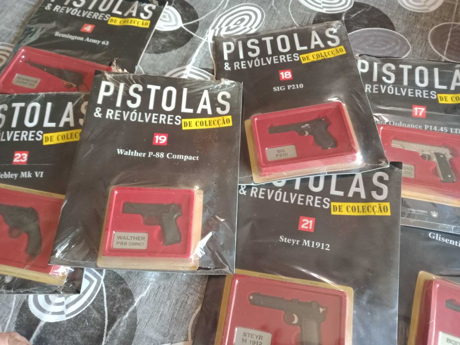 Pistolas e Revólveres de colecção- Orbi.Fabbri