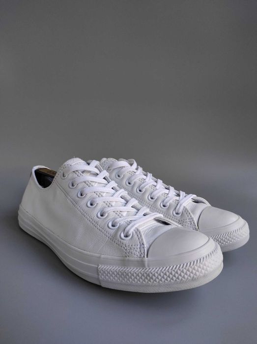 Кеди шкіряні Converse Chuck Taylor All Star Ox White