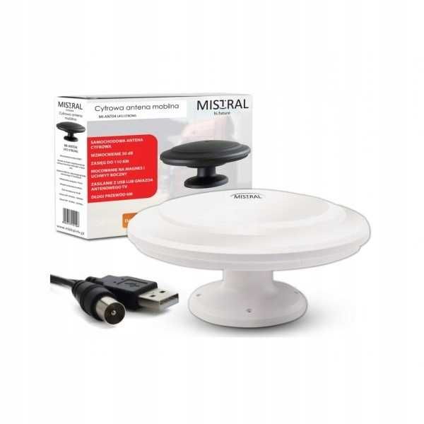 Nowa Antena TV DVB-T samochodowa kampera Mistral ANT04