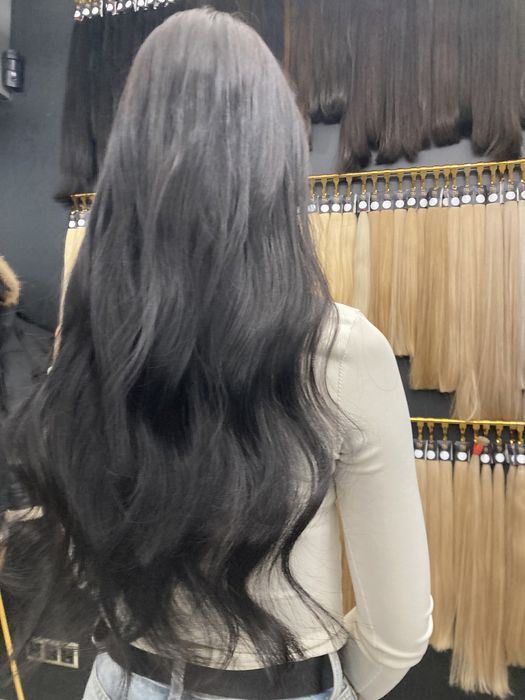 Przedłużanie włosow na keratynie