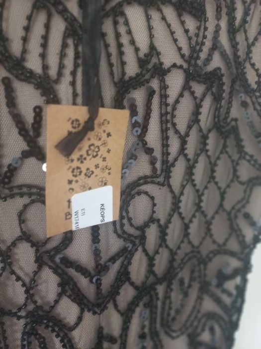 Vestido Molly Bracken com lantejoulas novo 
 Tamanho M Pr