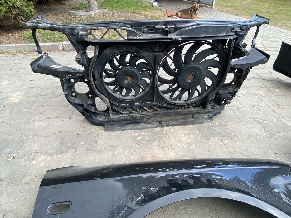 Części Audi a4 b7 lz9y zderzak, błotnik, lampa, pas przedni