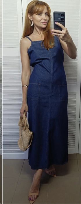 Сарафан ,плаття джинс Zara