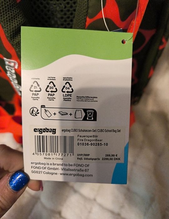 Ergonomiczny plecak Ergobag zestaw piórnik worek torba