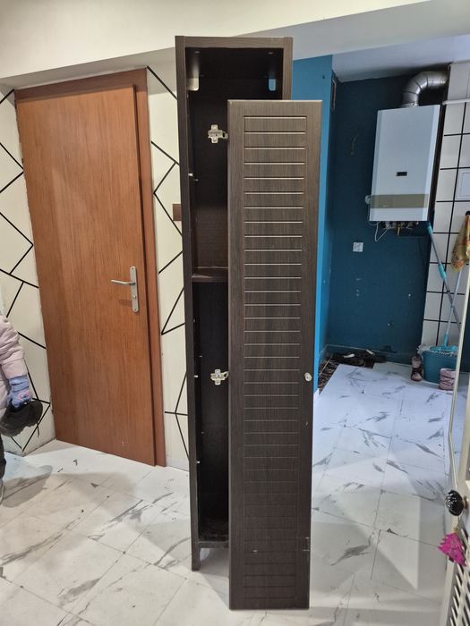 Szafka łazienkowa słupek Cersanit Mocca