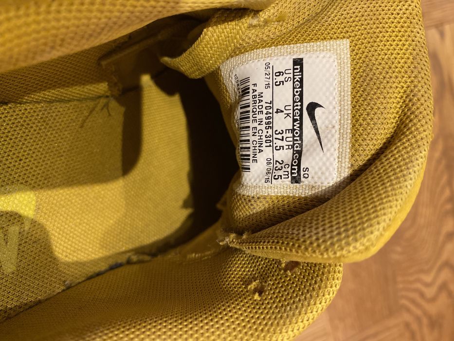 Buty Nike Air Max - żółte. Perełka!