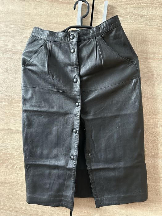 Спідниця шкіряна
