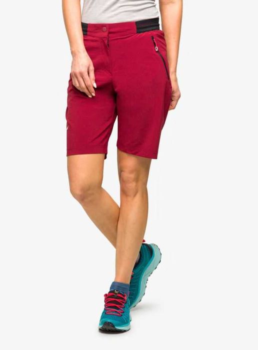 Spodenki damskie Salewa Pedroc DST Short - Syrah Cena rek. 420 zł M