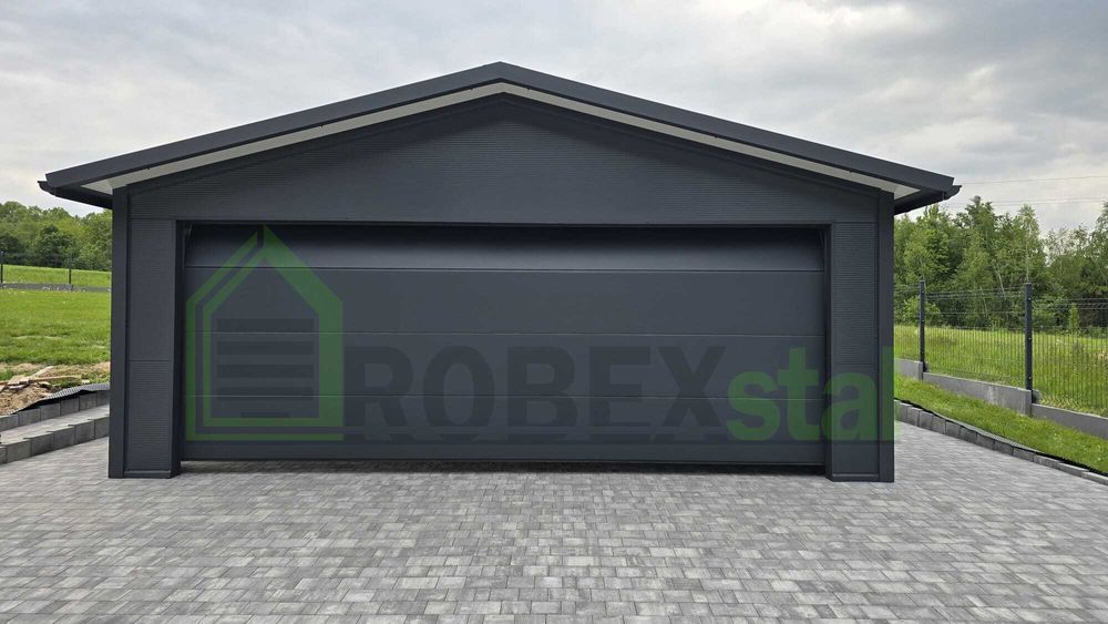 Garaż ocieplany z płyty warstwowej PIR 6x5,80 MONTAŻ CAŁY KRAJ