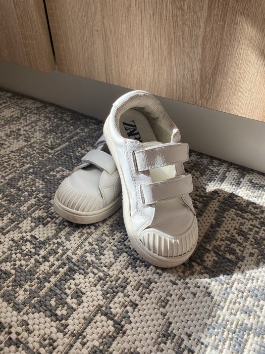 Шкіряні кеди zara 27р 17см