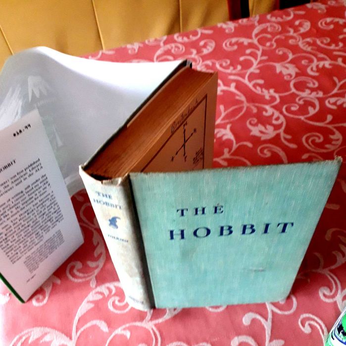 J R R Tolkien - The Hobbit (Houghton Mifflin) - Edições Raras 1963 e 1964 USA (inglês)