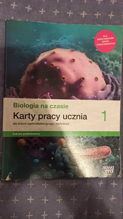 Biologia na czasie 1 Nowa Era | Karta pracy | Zakres podstawowy