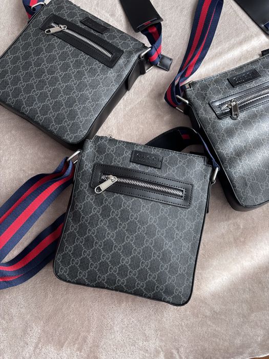 Сумка барсетка серез плече гучі гучи Gucci чоловіча