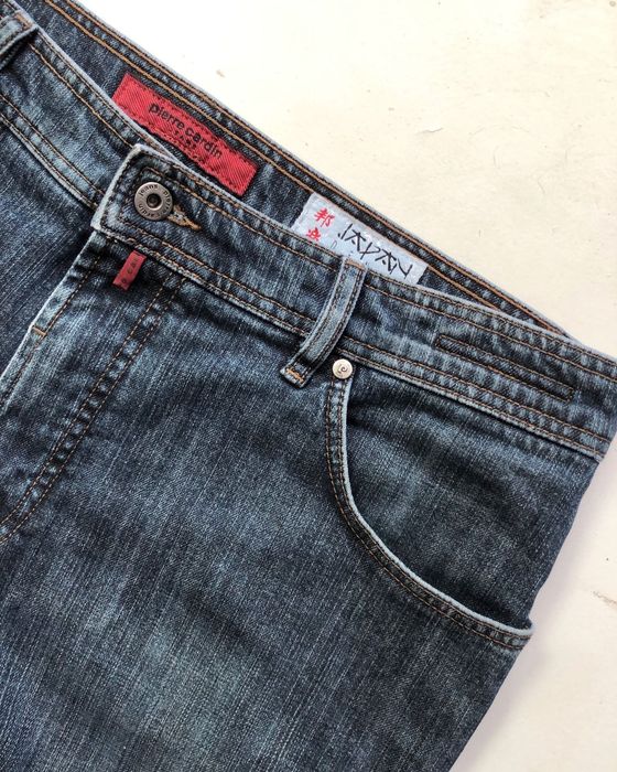 Вінтажні джинси Pierre Cardin японський денім w36 Y2K 2000
