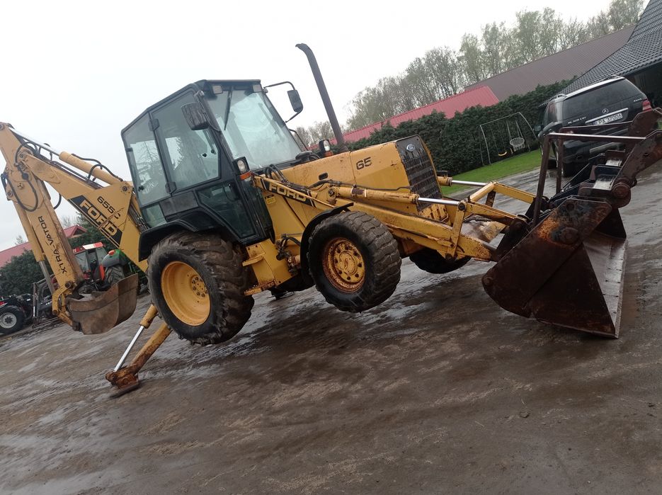 Koparko ładowarka Ford 655 Sprowadzona