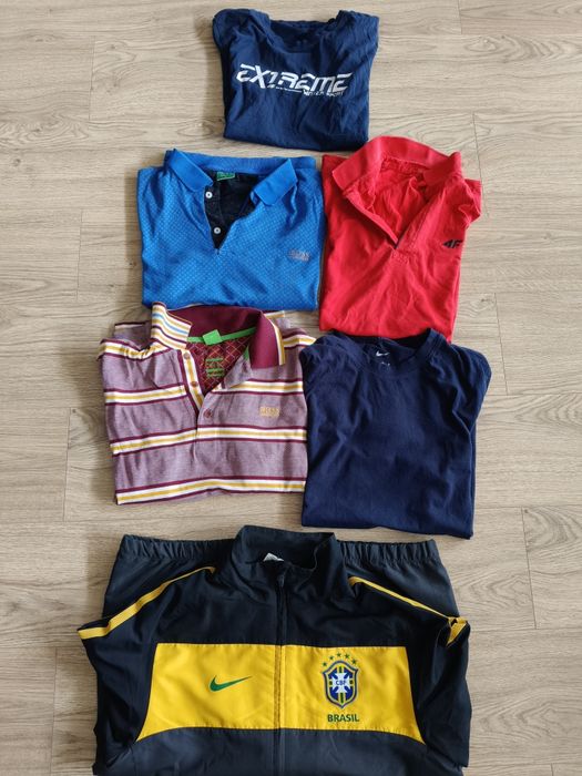 Hugo Boss Nike 4F koszulki bd stan