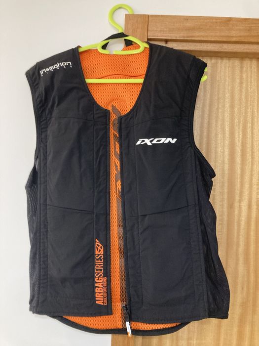 Colete airbag de moto