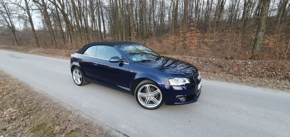 Audi A3**Cabrio**2013r*S-LINE**Led*Manual*Benzyna*150000km*Pdc*Zamiana
