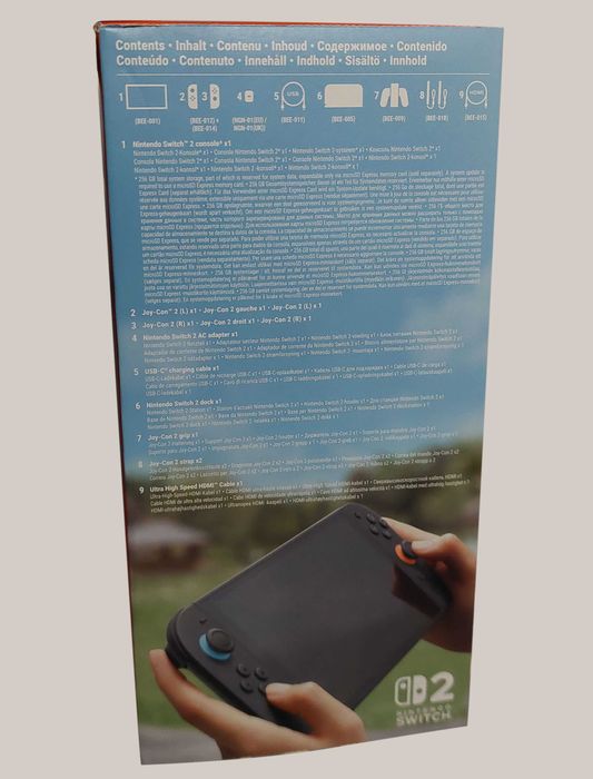 Consola Nintendo Switch 2 nova 256GB