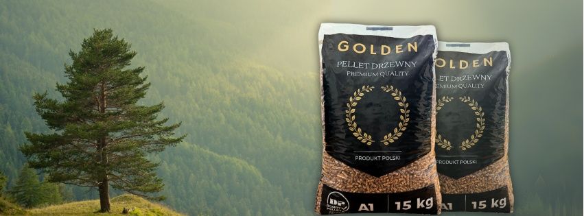 Pellet Golden Premium A1 6mm Sosnowo Dębowy pelet drzewny iglasto liściasty