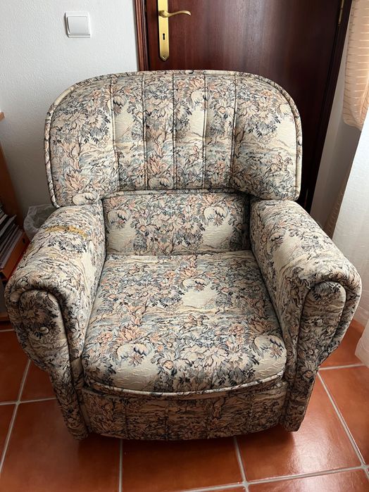 Conjunto de 2 sofás individuais