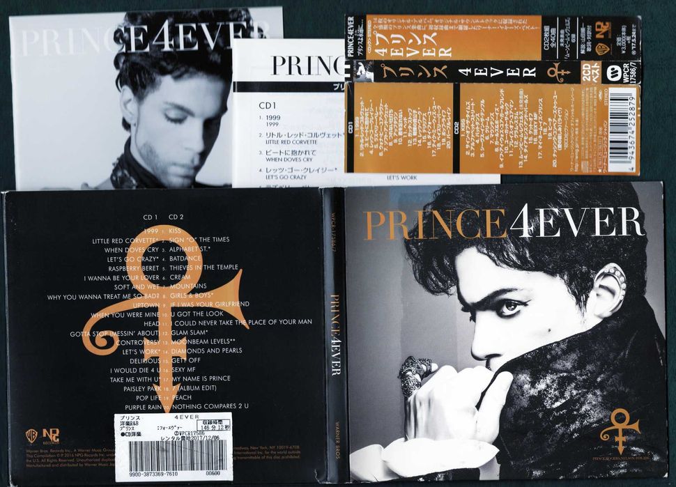 japońskie wydanie 2CD Prince 4Ever