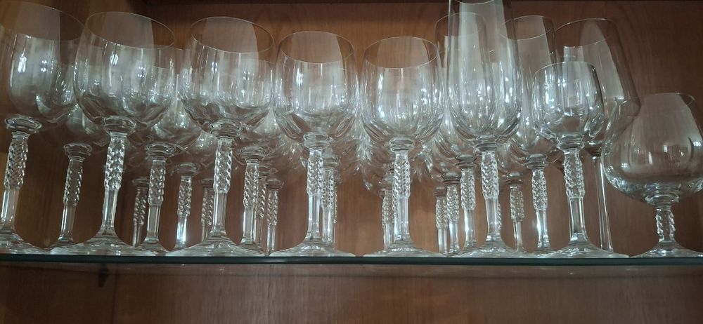 Copos Cristal da Bohemia