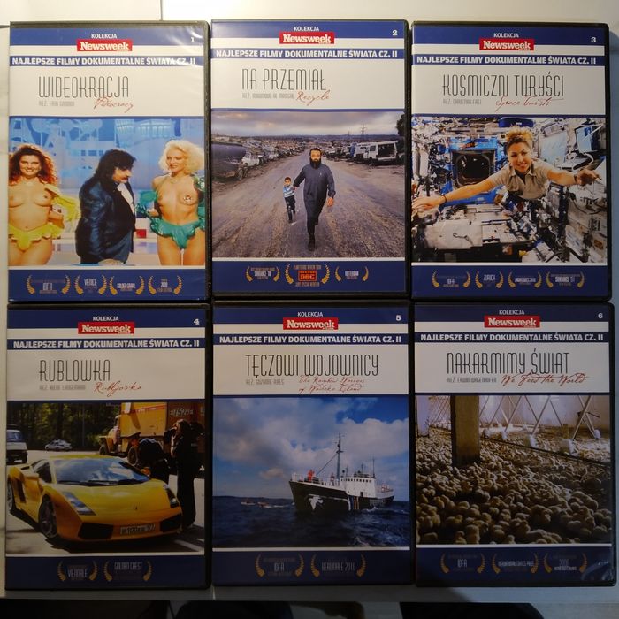 kolekcja DVD Newsweek Najlepsze filmy dokumentalne świata CZ. II