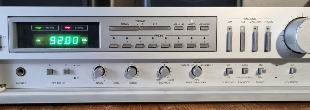 Amplituner Denon DRA-700 83r bdb stan rarytas Made in Japan