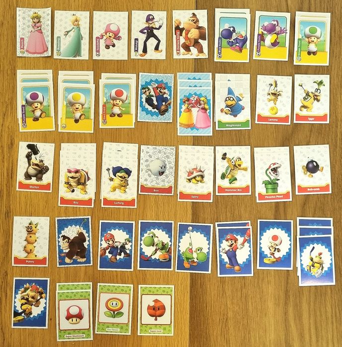 Cromos Super Mario Worten