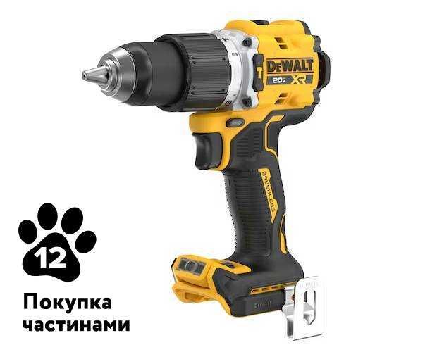 Безщітковий шурупокрут Perform&Protect 90 нм 3rd Gen DeWALT DCD806B